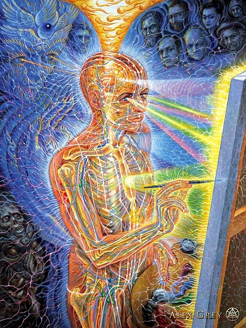 alex grey om christ,Alex Grey: Om Christ